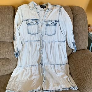Anthropologie | Dresses | Nwot Velvet Heart Acid Wash Denim Shirt Dress Two Ruffles Make It Flowy Szl | Poshmark Anthropologie | Dresses | Nwot Velvet Heart Acid Wash Denim Shirt Dress Two Ruffles Make It Flowy Szl | Poshmark